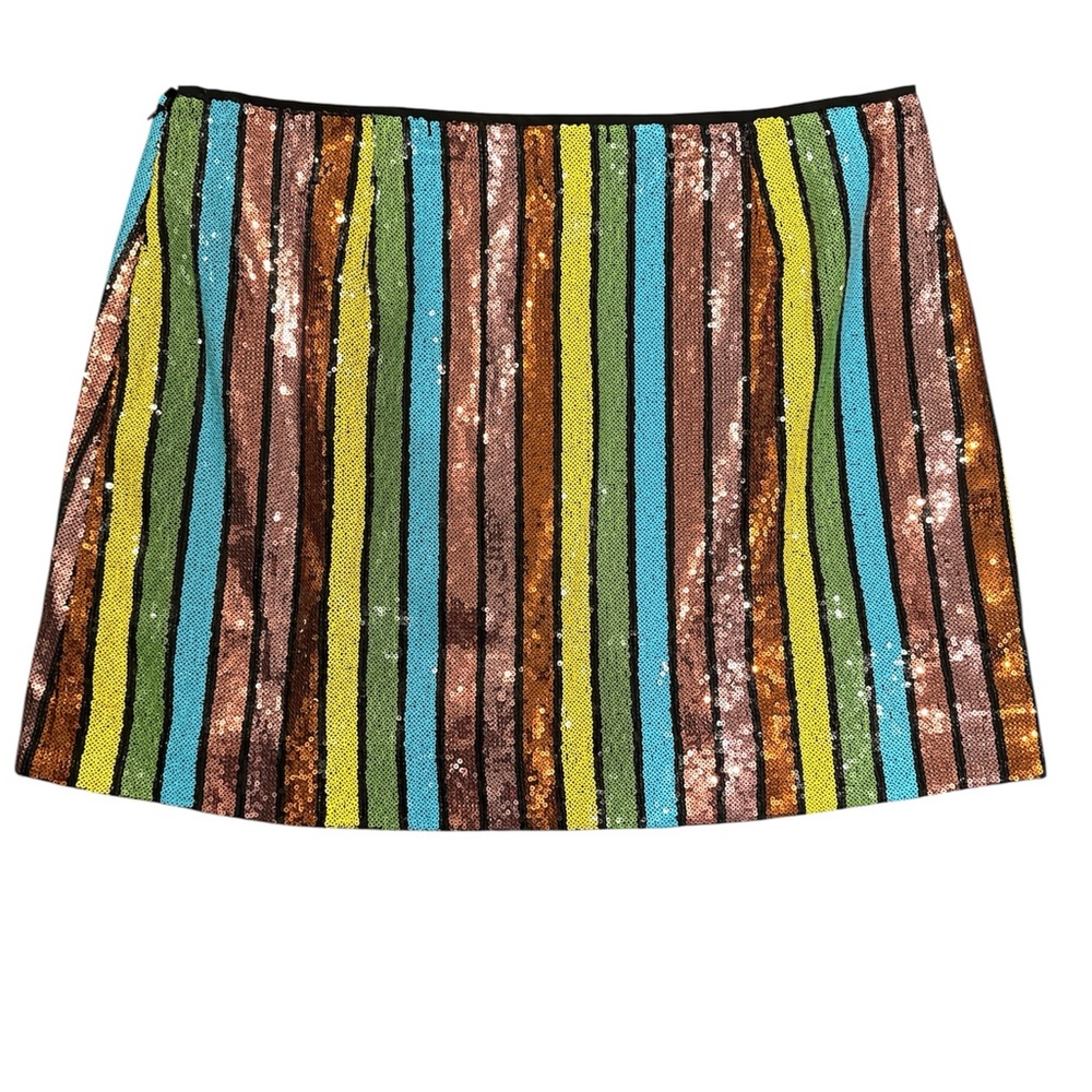 Tuckernuck Pomander Place Vibrant Sequin Mini Skirt NWT!! - Picture 6 of 10